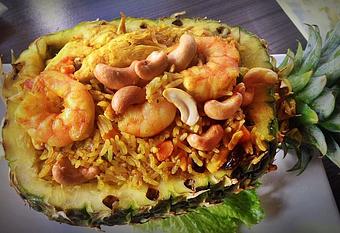 Product: Hawaiian Fried Rice - Supannee House of Thai in San Diego, CA Seafood Restaurants