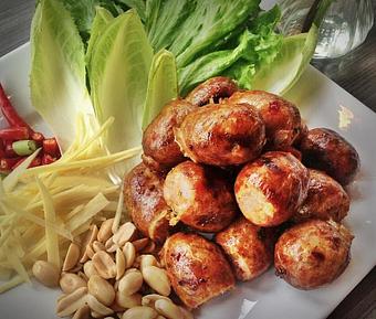 Product: Thai Sausage - Supannee House of Thai in San Diego, CA Seafood Restaurants