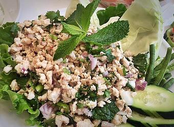 Product: Larb Salad with Chicken - Supannee House of Thai in San Diego, CA Seafood Restaurants