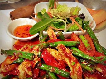 Product: Spicy Green Bean with Chicken - Supannee House of Thai in San Diego, CA Seafood Restaurants