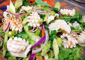 Product: Squid Salad - Supannee House of Thai in San Diego, CA Seafood Restaurants