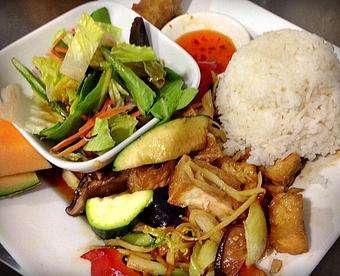 Product: Young Ginger with Veggies and Tofu - Supannee House of Thai in San Diego, CA Seafood Restaurants