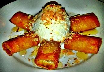 Product: Fried Banana with Coconut Ice Cream - Supannee House of Thai in San Diego, CA Seafood Restaurants