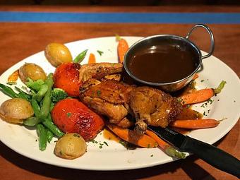 Product: Half Roasted Chicken - SUR at the Barnyard in The Barnyard Shopping Village - Carmel, CA American Restaurants