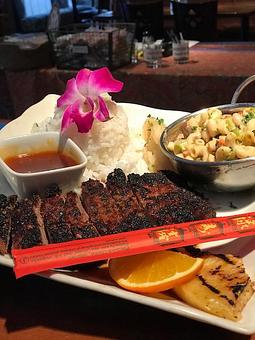 Product: Kona Steak Plate - SUR at the Barnyard in The Barnyard Shopping Village - Carmel, CA American Restaurants
