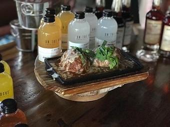 Product: Great Giant Meatballs...& liquor to go! - SUR at the Barnyard in The Barnyard Shopping Village - Carmel, CA American Restaurants