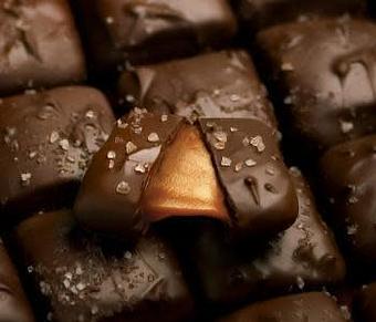 Product: Chocolate Sea Salt Caramels - Sweet Expressions in Downtown Canandaigua - Canandaigua, NY Candy & Confectionery