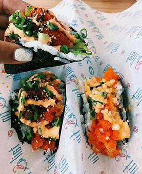 Product - Tail and Fin Sushi Burrito and Poke in Las Vegas, NV Sushi Restaurants