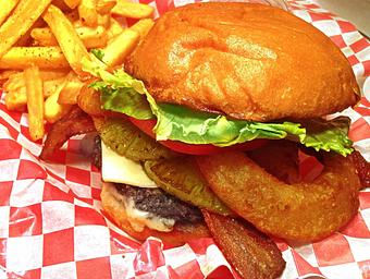 Product - Take 3 Burgers in Fresno, CA Hamburger Restaurants