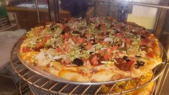 Product: Taco Pizza - Tallchief Diner in Irving, NY Diner Restaurants