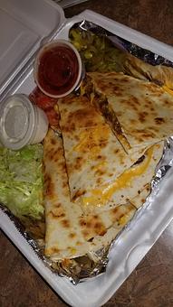 Product: Beef & Cheese Quesadilla Togo - Tallchief Diner in Irving, NY Diner Restaurants