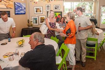 Product: The Wheat Ridge Feed the Future Backpack Program hosted its annual fundraiser in the gallery in July, 2014. - Teller Street Gallery & Studios in Wheat Ridge, CO Art Galleries & Dealers