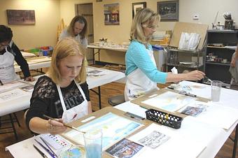 Product: In-depth classes are smaller with personalized instruction. - Teller Street Gallery & Studios in Wheat Ridge, CO Art Galleries & Dealers