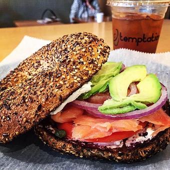 Product - Temptations Cafe in Brookline, MA Coffee, Espresso & Tea House Restaurants