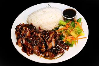 Product: Teriyaki Chicken - Teriyaki Bento in Right Behind 7Eleven,  Same Mall with Padington's Pizza - Salem, OR Japanese Restaurants