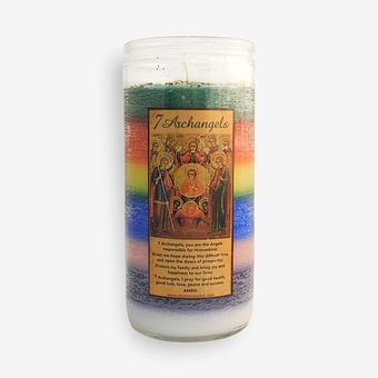 Product: 14 Day Jumbo Candle ~ Vela de 14 Dias Jumbo - Tex-Mex Curios in uptown 2 blocks south of City Hall - Corpus Christi, TX Restaurants/Food & Dining