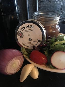 Product: Balsamic Dressing - The Alibi in Washington, DC American Restaurants