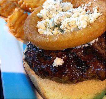 Product: Try and Black and Blue Burger - The American Sports Saloon in French Quarter - New Orleans, LA American Restaurants