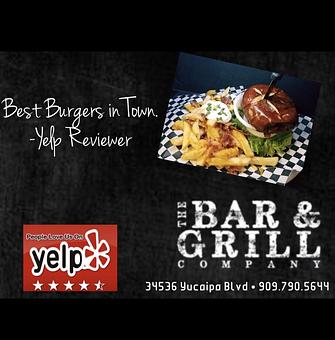 Product - The Bar & Grill Company in Yucaipa, CA Bars & Grills