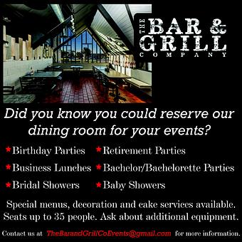 Product - The Bar & Grill Company in Yucaipa, CA Bars & Grills