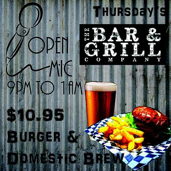 Product - The Bar & Grill Company in Yucaipa, CA Bars & Grills