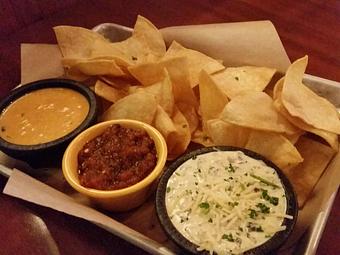 Product: Fresh House-Made Chips & Dips - The Brentwood Cafe and Tavern in Southwest Las Vegas, Just off of 215/South Rainbow - Las Vegas, NV American Restaurants