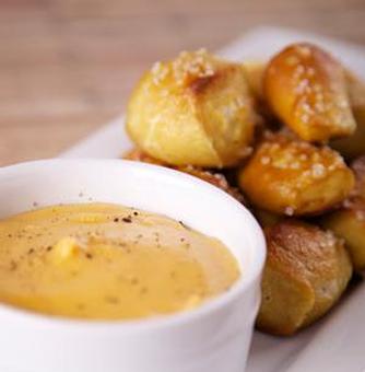 Product: Pretzel Bites with House-Made Warm Queso - The Brentwood Cafe and Tavern in Southwest Las Vegas, Just off of 215/South Rainbow - Las Vegas, NV American Restaurants