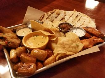 Product: A Little Bit of Everything with Dips and More Dips - The Brentwood Cafe and Tavern in Southwest Las Vegas, Just off of 215/South Rainbow - Las Vegas, NV American Restaurants