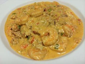 Product: Creole Seafood Pasta with Gulf Shrimp, Crawfish and Crabmeat Tossed with Fettuccine - The Caboose Restaurant in Located in Beautiful Downtown McComb - McComb, MS Cajun & Creole Restaurant