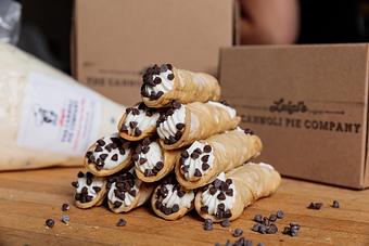 Product: Classic (Plain) - The Cannoli Pie Company - Factory Outlet and Luigi's Cannoli Cafe in Bridgeport, CT Bakeries