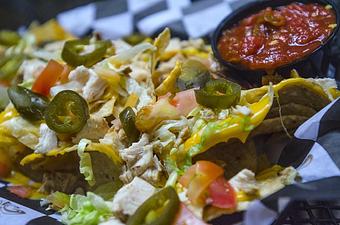 Product: Chicken Nachos - The Courtyard Grill at Bourbon Heat in French Quarter - New Orleans, LA Bars & Grills