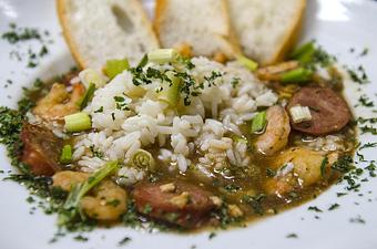 Product: Cajun Nic's Gumbo - The Courtyard Grill at Bourbon Heat in French Quarter - New Orleans, LA Bars & Grills