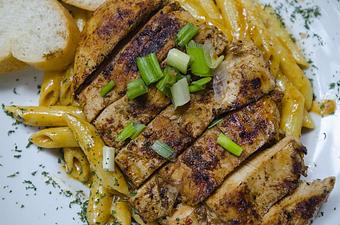 Product: St Gabriel Chicken Pasta - The Courtyard Grill at Bourbon Heat in French Quarter - New Orleans, LA Bars & Grills