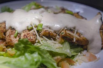 Product: Grilled chicken Caesar Salad - The Courtyard Grill at Bourbon Heat in French Quarter - New Orleans, LA Bars & Grills