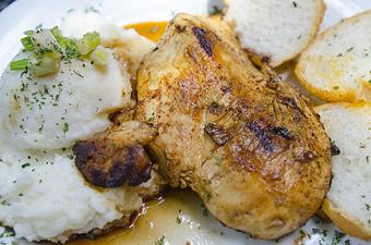 Product: Breaux Bridge Blackened Chicken - The Courtyard Grill at Bourbon Heat in French Quarter - New Orleans, LA Bars & Grills