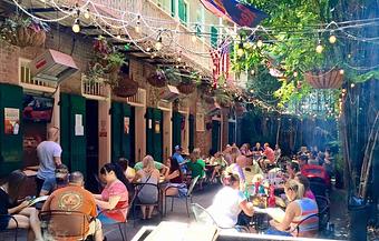 Product - The Courtyard Grill at Bourbon Heat in French Quarter - New Orleans, LA Bars & Grills