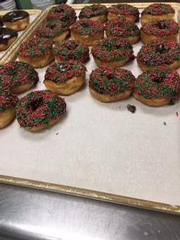 Product: Christmas Sprinkles - The Donut Shoppe in Jacksonville, FL Bakeries