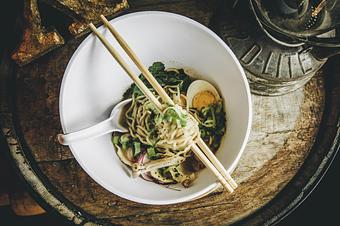 Product: Ramen is so hot right now! Come see how we do it! - The Exchange Pub + Kitchen in New Albany, IN American Restaurants