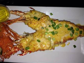 Product: Parmesan Shrimp topping - The Fish House in Miami, FL Seafood Restaurants