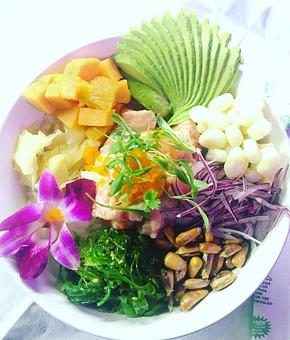 Product: Cebiche Poke Rice Bowl - The Fish House in Miami, FL Seafood Restaurants