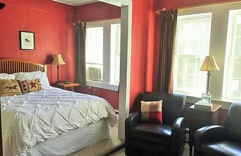 Product: Room #6 queen mini suite - The Frogtown Inn & 6 Acres Restaurant in Canadensis, PA American Restaurants