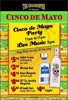 Product - The Grasshopper Mexican Restaurant & Bar in Gulf Gate - Sarasota, FL Mexican Restaurants