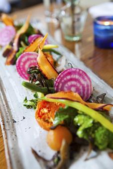Product: Best of the season's fresh and pickled vegetables - The Grey Plume in Midtown Crossing, Omaha, NE - Omaha, NE American Restaurants