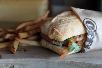 Product: Chimichurri Steak Baguette - The Office Tavern Grill - Ridgewood in Ridgewood, NJ Restaurants/Food & Dining