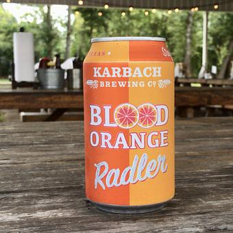 Product: Karbach Blood Orange Radler - The Pig & Pint in Historic Fondren - Jackson, MS Barbecue Restaurants