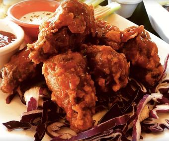 Product: Buffalo Drumsticks - The Queen's Table in El Paso, TX Vegan Restaurants
