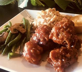 Product: You've been threatened with a good time! - The Queen's Table in El Paso, TX Vegan Restaurants