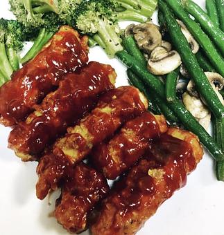 Product: Mouth Watering Tofu! - The Queen's Table in El Paso, TX Vegan Restaurants