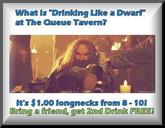 Product - The Queue Tavern in Bossier City, LA Beer Taverns