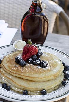 Product: Fresh pancake stacks at The Shed restaurant in Huntington NY! - The Shed Restaurant - Huntington NY in Huntington Village - Huntington, NY American Restaurants